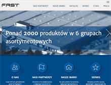 Tablet Screenshot of fastpoland.pl